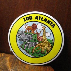 🦁 Zoo Atlanta Georgia Vintage Lapel Pin Button